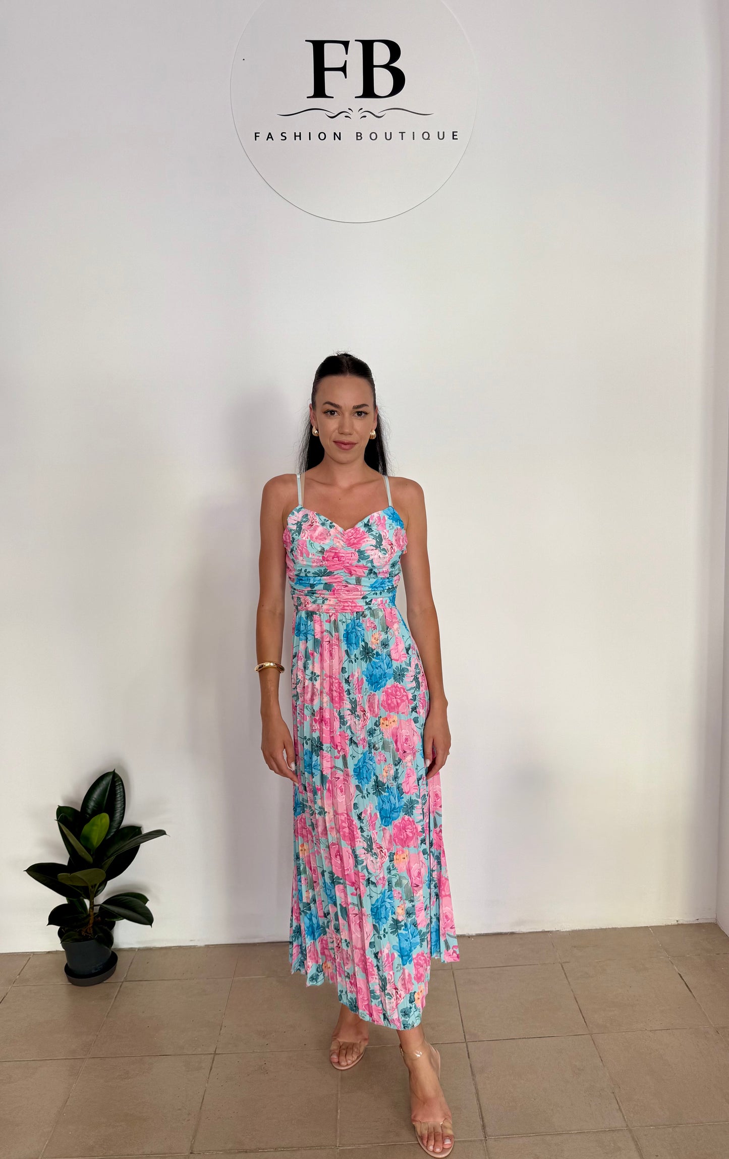 Rochie cu print floral