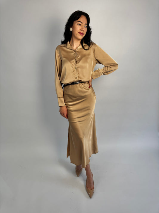 Set elegant din saten