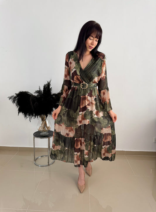 Rochie cu print floral