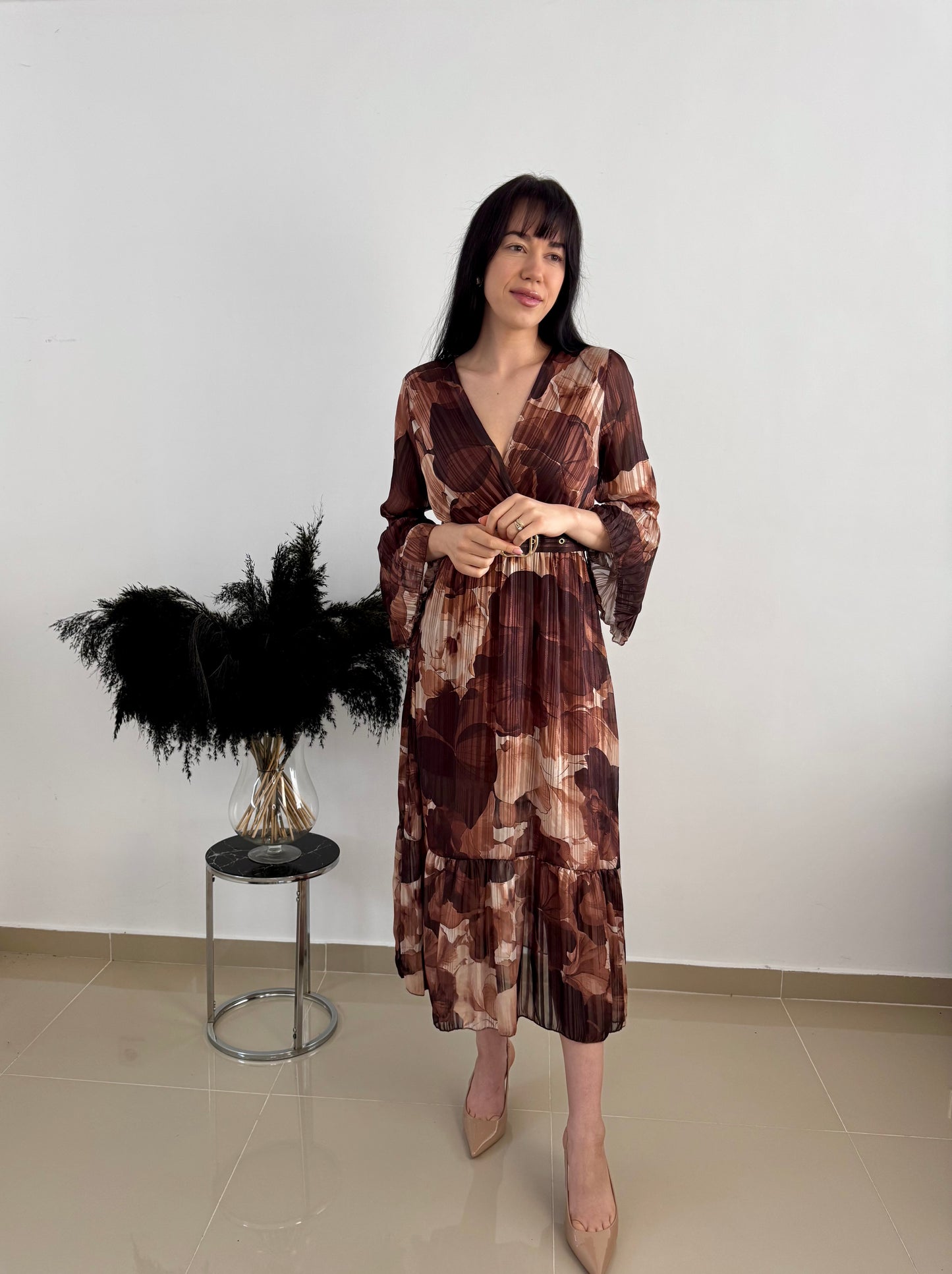 Rochie cu print floral