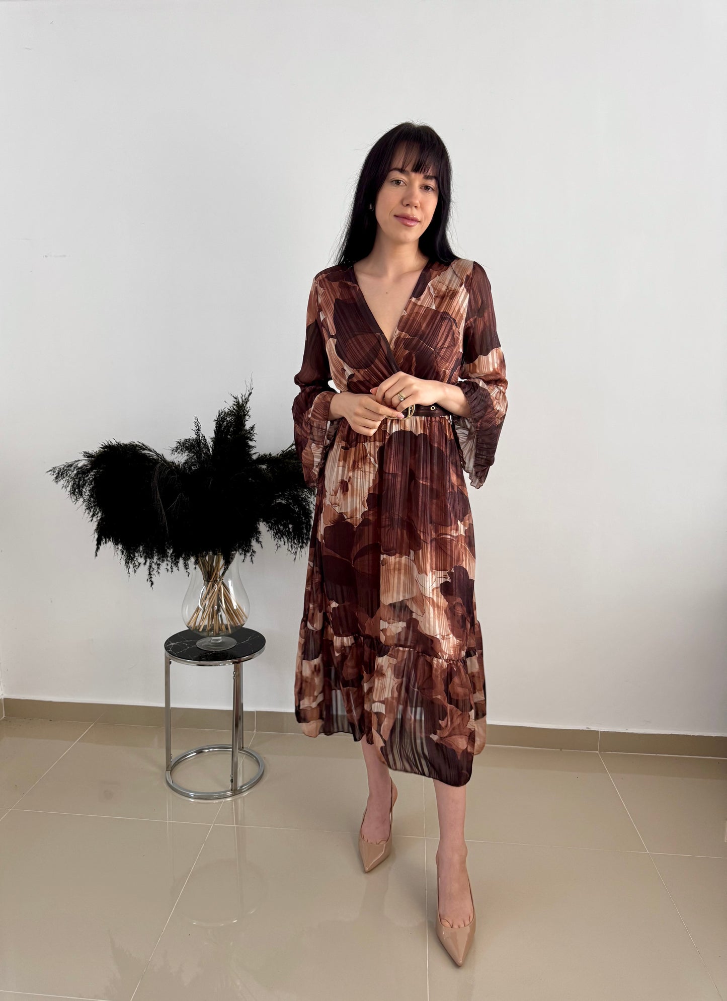 Rochie cu print floral