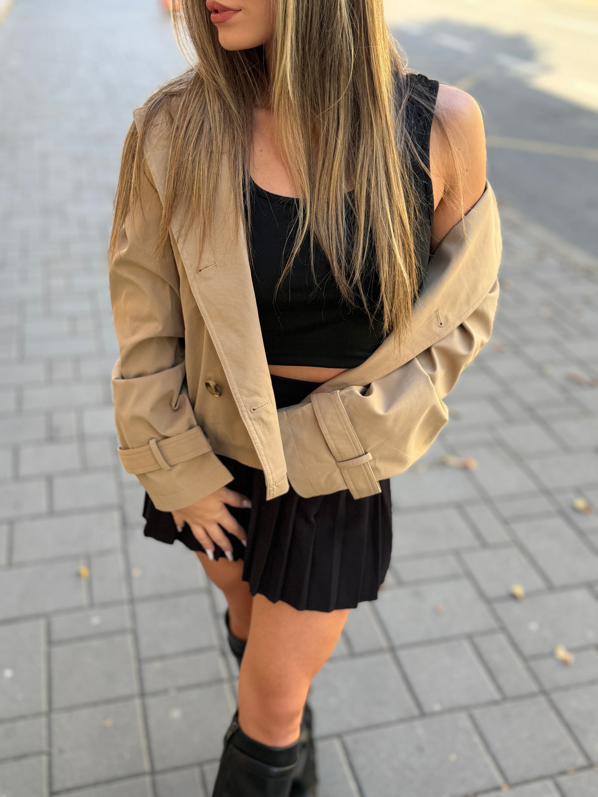Trench Bej