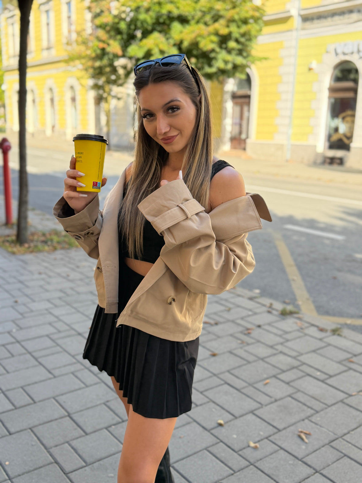 Trench Bej