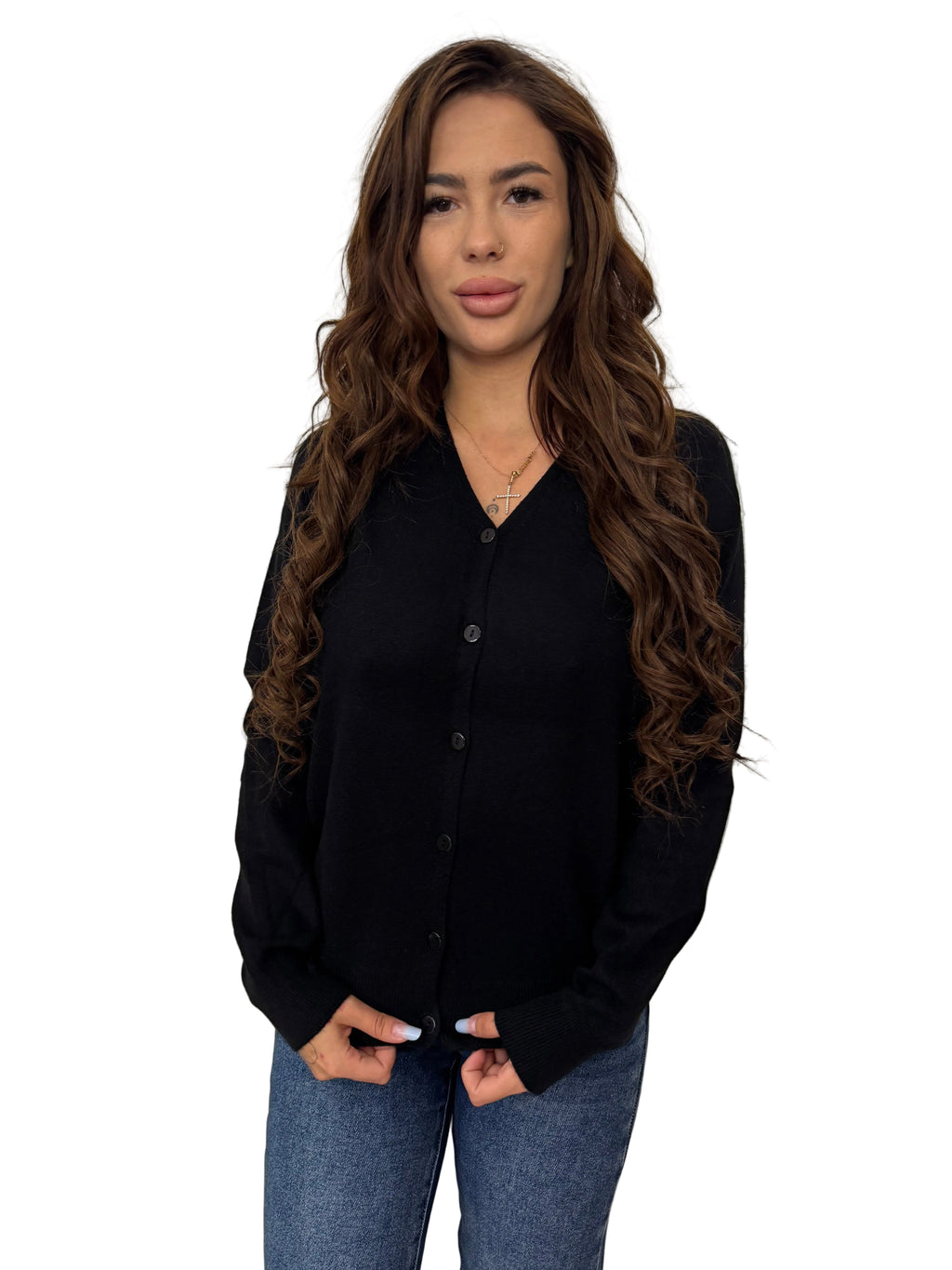 Cardigan Negru