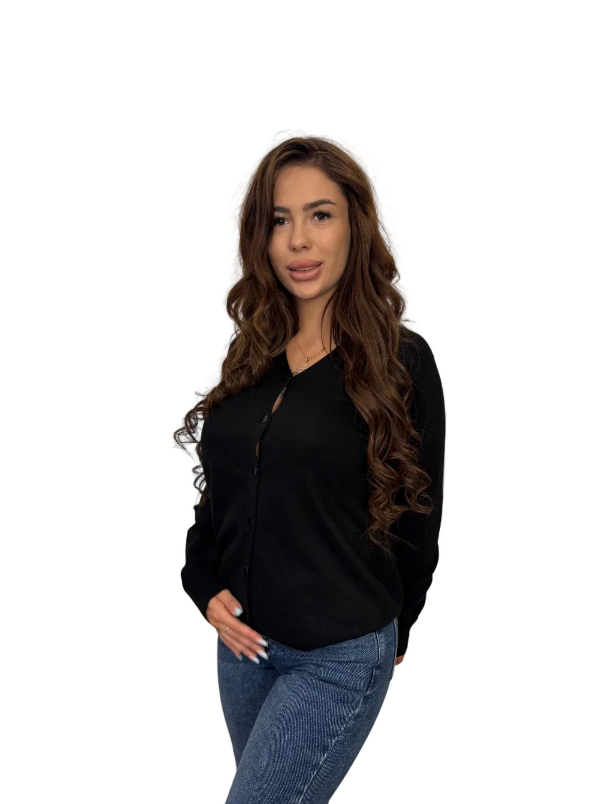 Cardigan Negru
