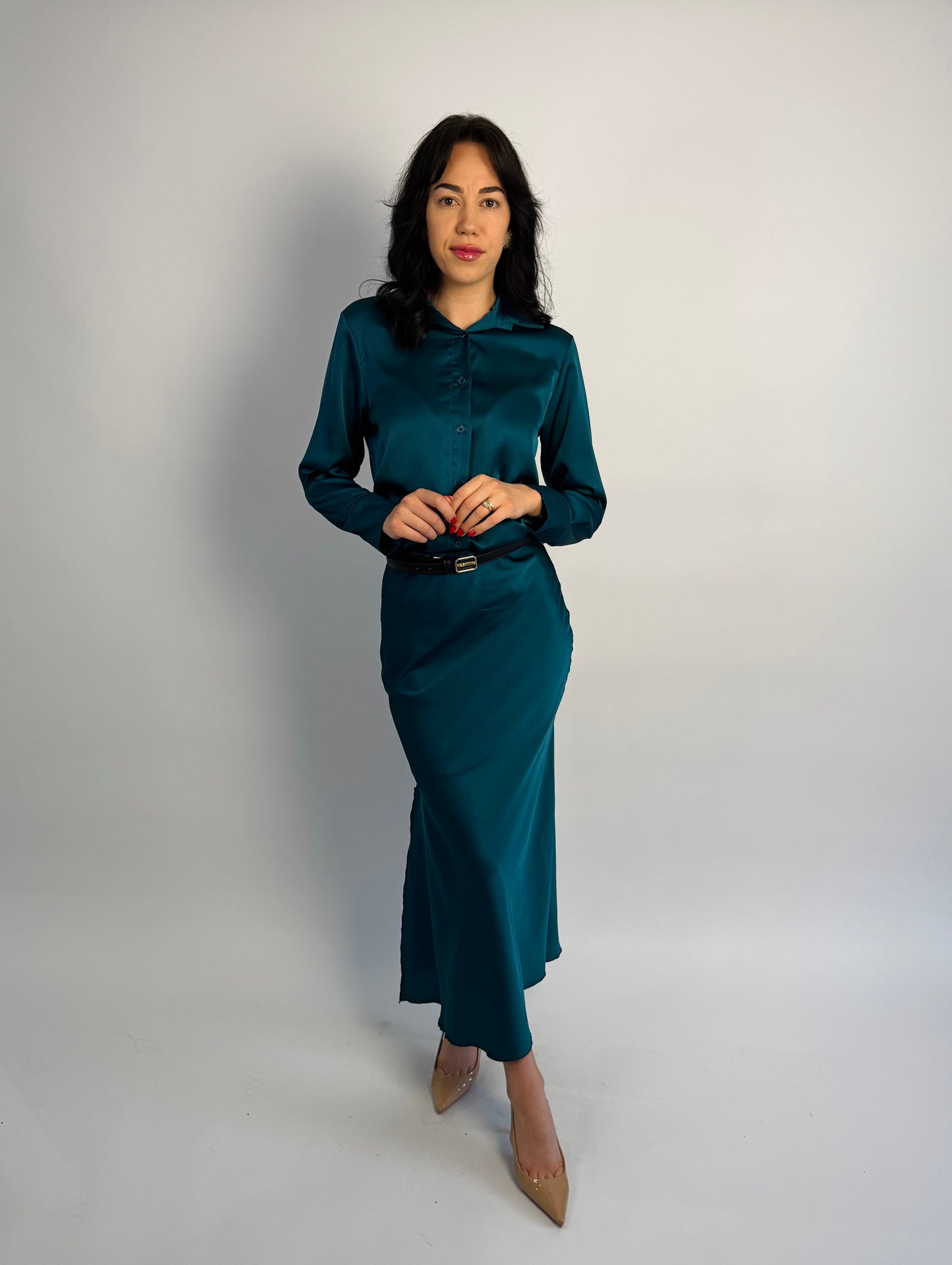 Set elegant din saten